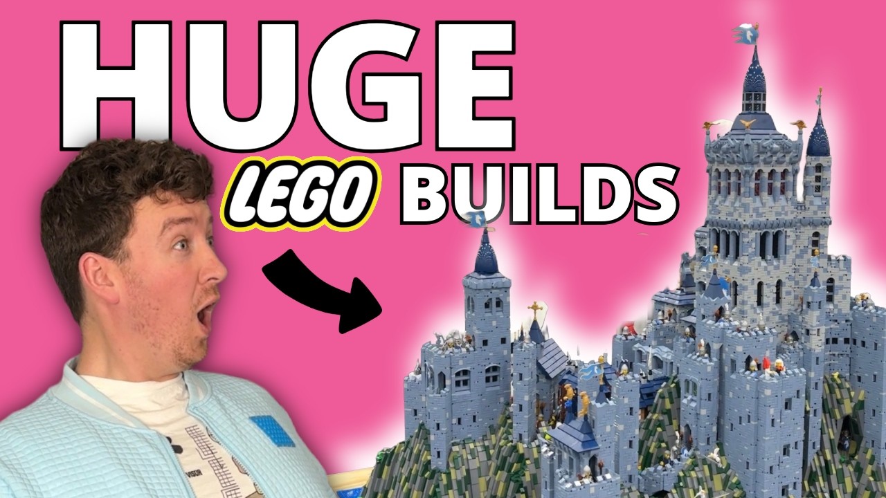 These LEGO builds are HUGE | Atlanta Brick Convention Vlog