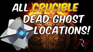 Destiny: ALL Crucible Dead Ghost Locations!