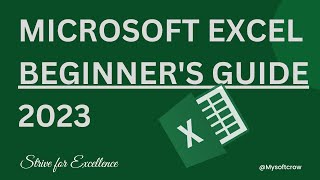 Microsoft Excel Beginners Guide Developed By Microsoft For Windows, Mac Os, Android, Ios Ipados