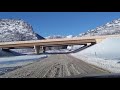 Tom Ryan Ken Caryl Driving into Ken Caryl Valley after February snow storm