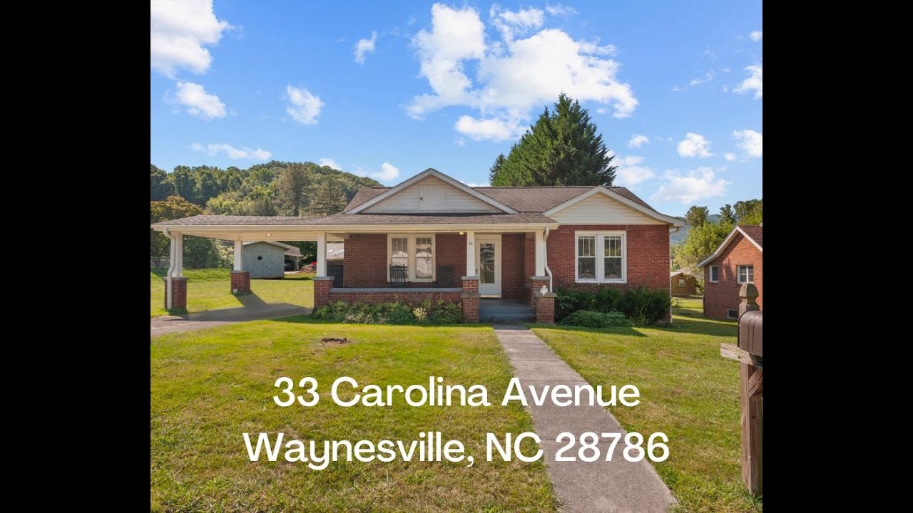 33 Carolina Ave, Waynesville, NC 28786 YouTube