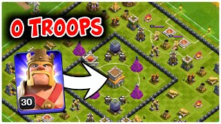 Complete Ball Buster Challenge With 0 (zero) troops ! Clash of Clans.....