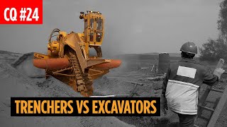 Trenchers vs Excavators   Choosing the Right Machine for the Right Job