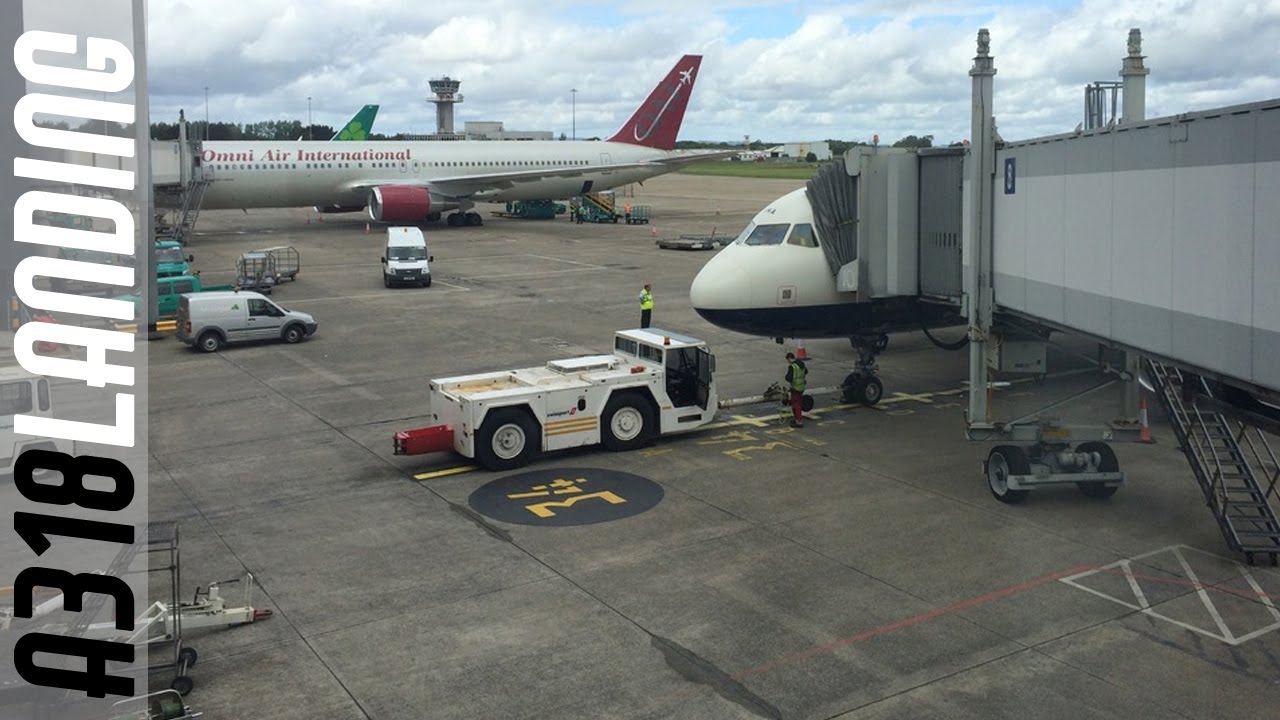 British Airways Airbus A318 landing at Shannon Airport (BA001) YouTube