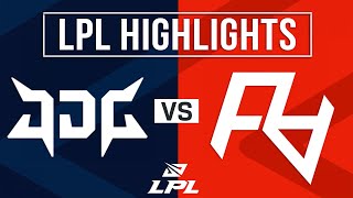 JDG vs RA Highlights ALL GAMES | LPL 2024 Spring | JD Gaming vs Rare Atom