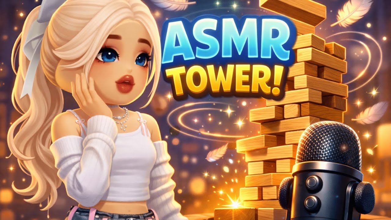 Trying out this new game that I saw on my recommended page and it’s called keyboard ASMR tower