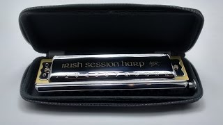 Video thumbnail of "the 12-hole IRISH SESSION HARP - a Harmonica for Irish Music"