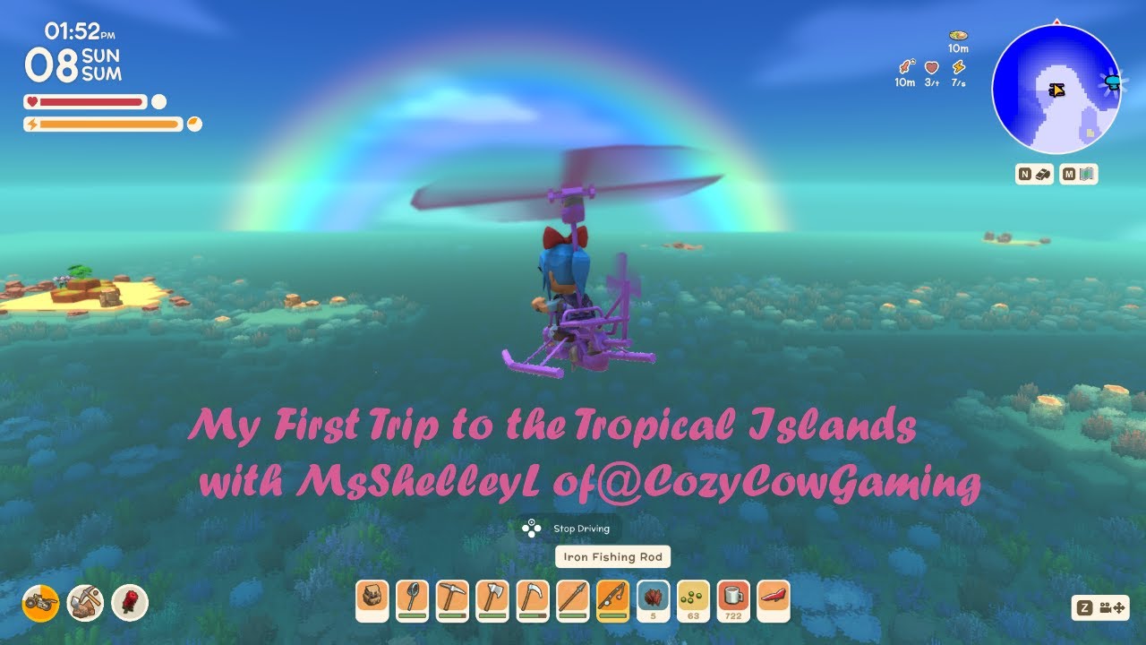 Dinkum 1st Trip Off the Island