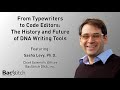 From Typewriters to Code Editors: The History and Future of DNA Writing Tools - Sasha Levy, PhD