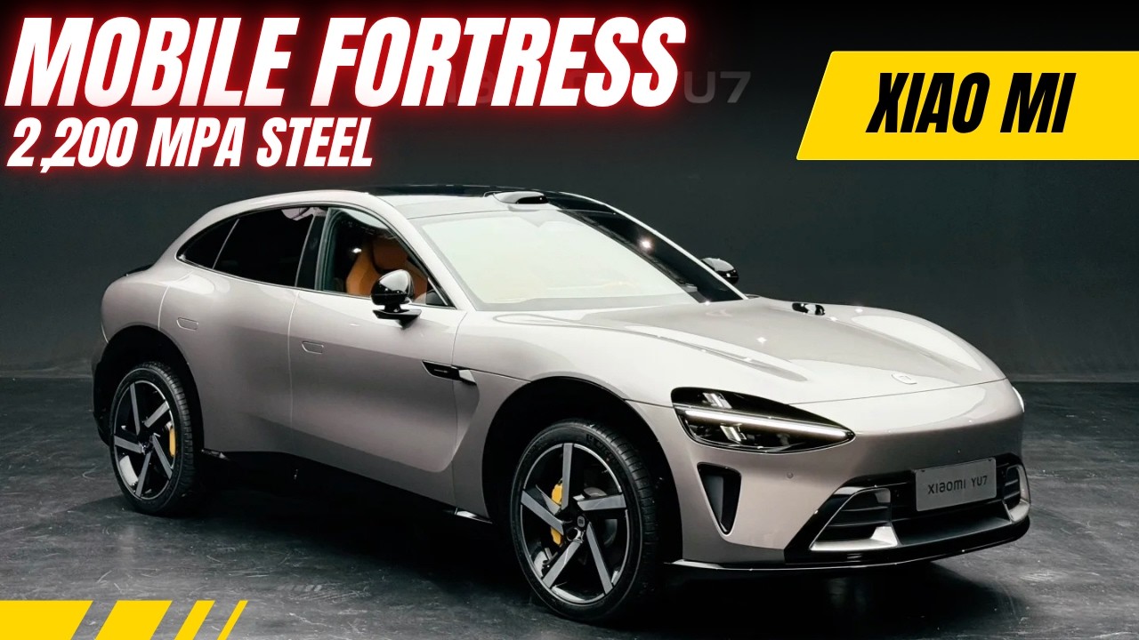 mi-yu Xiaomi YU7's 2200MPa Steel SHOCKS the World! (Holds 2 Boeing 737s