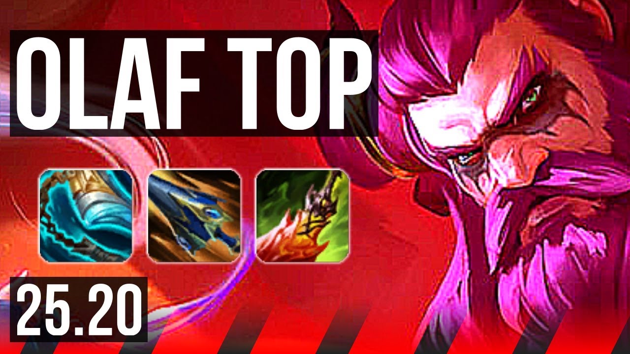 OLAF vs VOLIBEAR (TOP) | Legendary | KR Diamond | 25.20