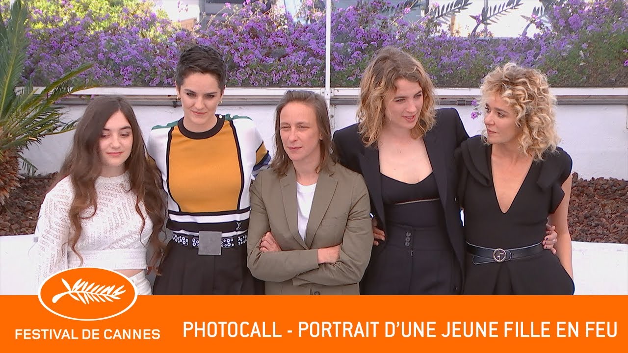 festival of lights PORTRAIT DE LA JEUNE FILLE EN FEU - Photocall - Cannes 2019 - VF