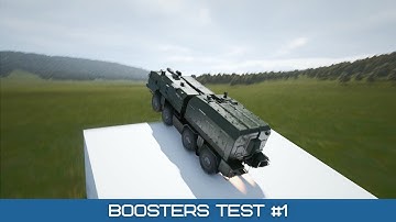 Modular Vehicle Vol.2 - Boosters Test #1