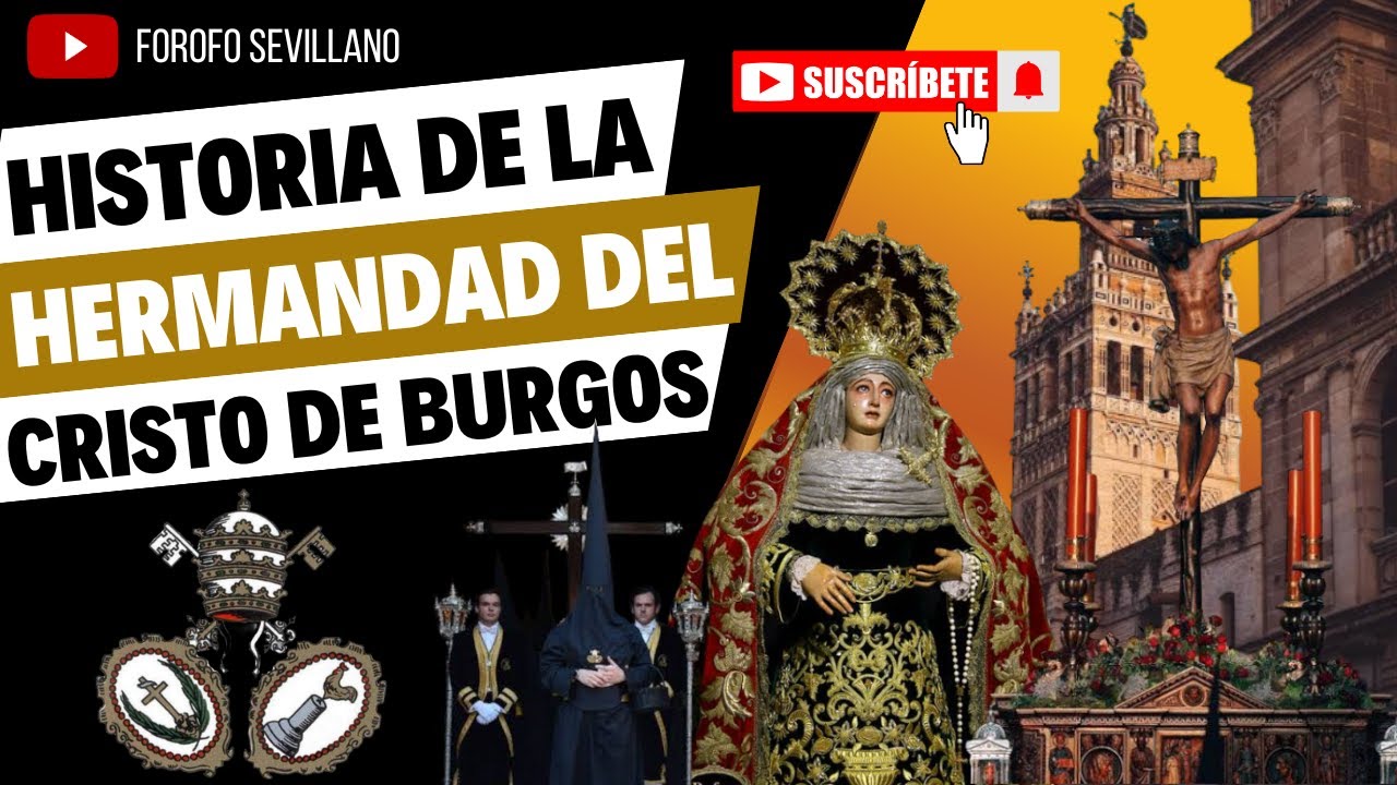 ¡¡¡HISTORIA DE LA HERMANDAD DEL CRISTO DE BURGOS!!!¿SABÍAS QUE EL SEÑOR TENIA PELO NATURAL?