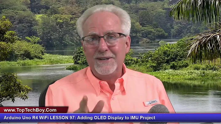 Arduino Uno R4 WiFi LESSON 97: Adding OLED Display to IMU Project