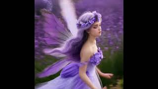 The Illusion Mist Of The Purple Fairy Between Dreams And Reality