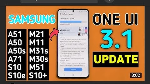 Samsung Galaxy M21 M31 F41 M30s M51 A71 A51 A21s M01 M11 S10 plus Get One Ui 3.1