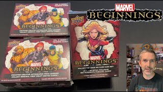 Checking out Red Supernovas | Marvel Beginnings Volume 2 Series 1 Retail Blaster Boxes by Upper Deck