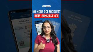 e-OCI Card India Explained | No More Physical OCI Card Booklet?
