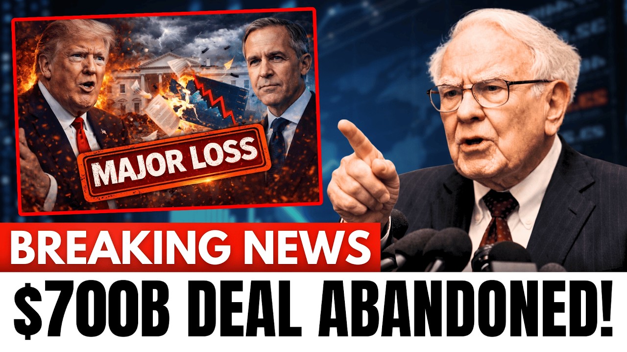 BREAKING: Carney Abandons $700B Deal — Trump’s Trade Threat Backfires | Buffett Responds