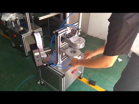 Pneumatic semi-automatic round soap pleat wrapping machine,[email protected]