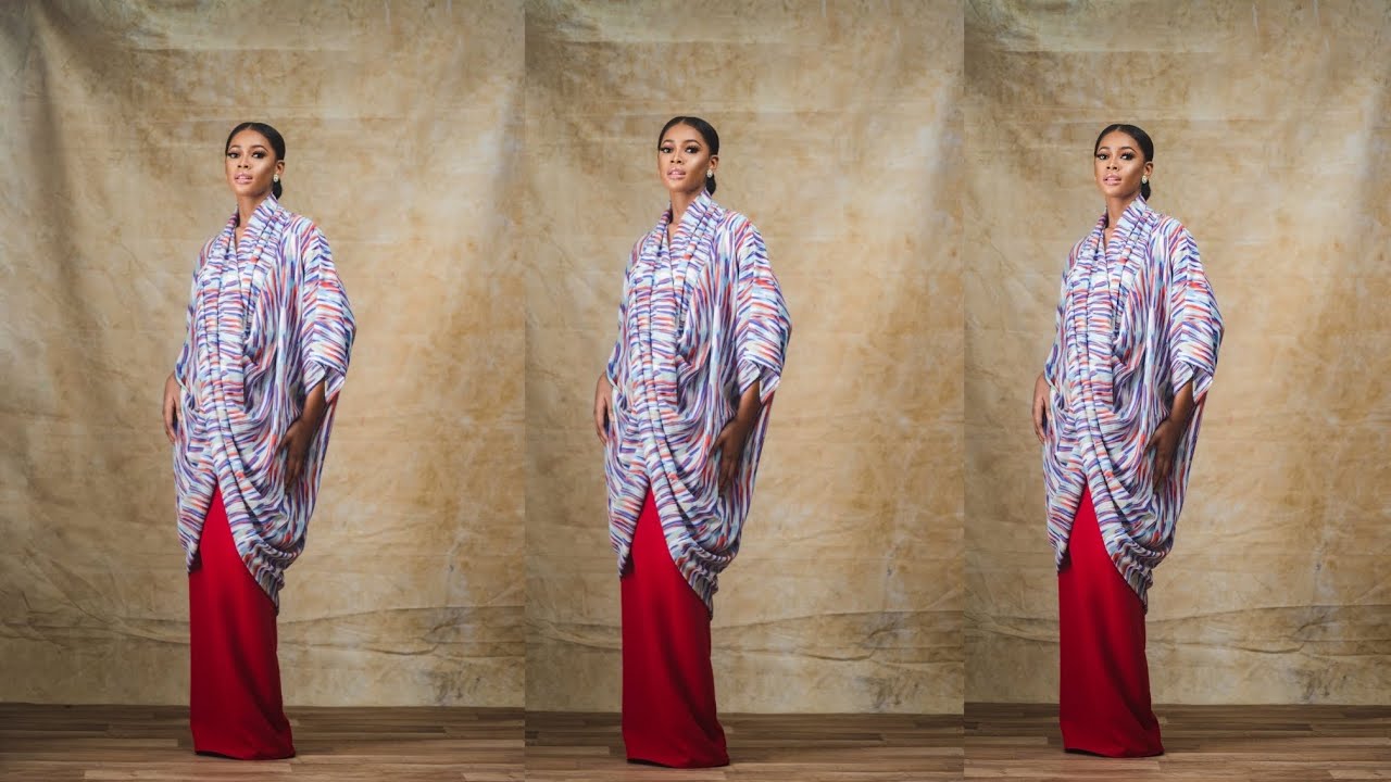 HOW TO SEW A STYLISH TWISTED FRONT KIMONO DRESS IN 10 MINUTES 🔥🔥🔥 #fashion #trending #sewing