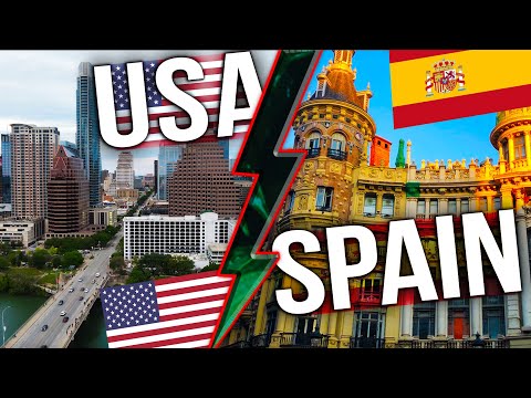 USA🇺🇸 VS SPAIN🇪🇸 Which Country is BETTER?? - YouTube
