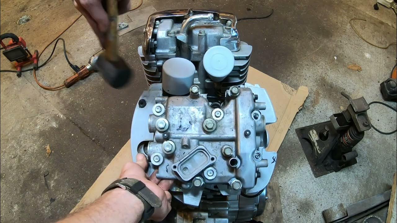 How to Remove a Cylinder Head, Cylinder, and Piston on a 2003 Honda