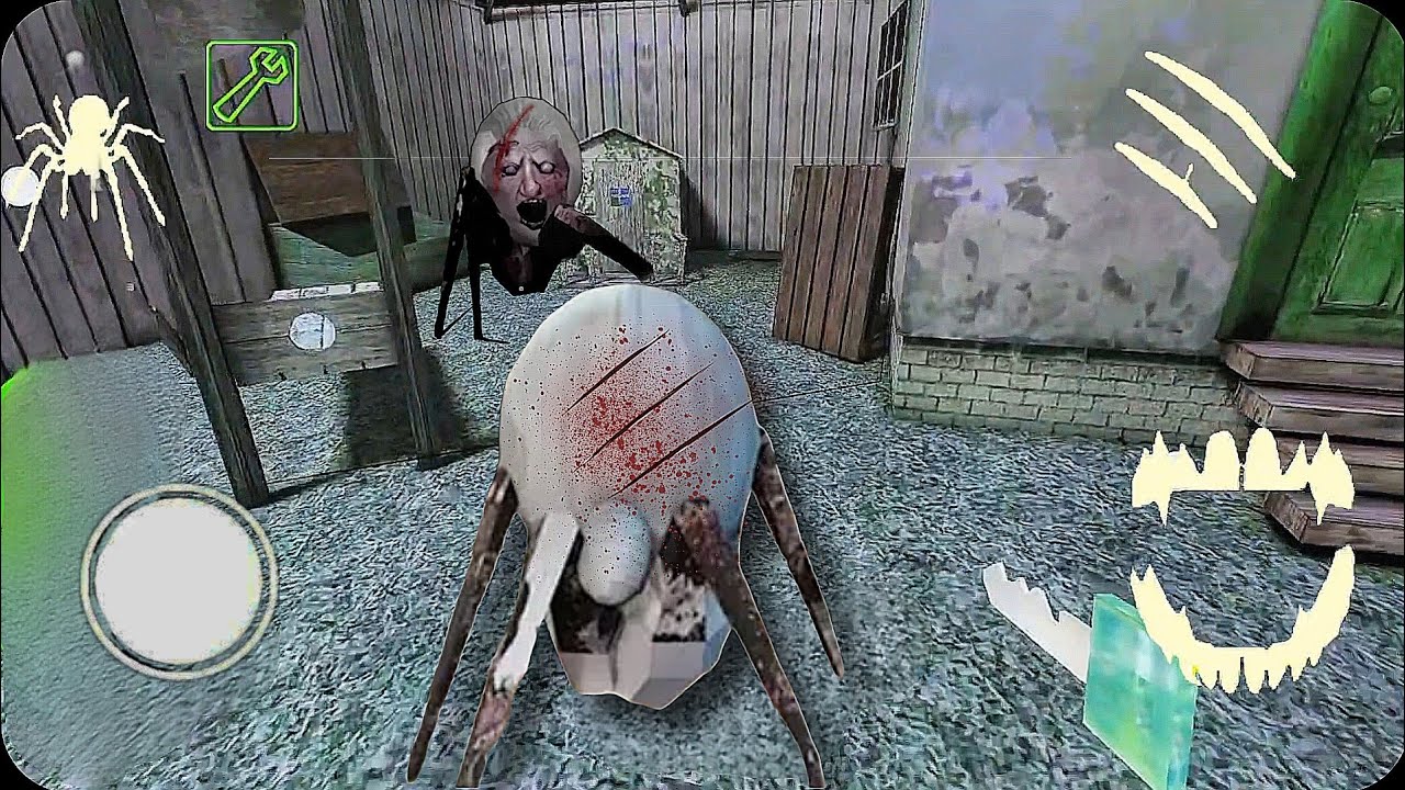 PLAY AS SPIDER MOM IN GREEN GRANNY 😱 | GRANNY VS SPIDER MOM | FULL HORROR GAMEPLAY