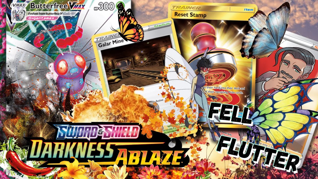 Butterfree VMAX Deck Profile. W/ Galar Mine & Reset Stamp. Pokemon TCG Online. Darkness Ablaze