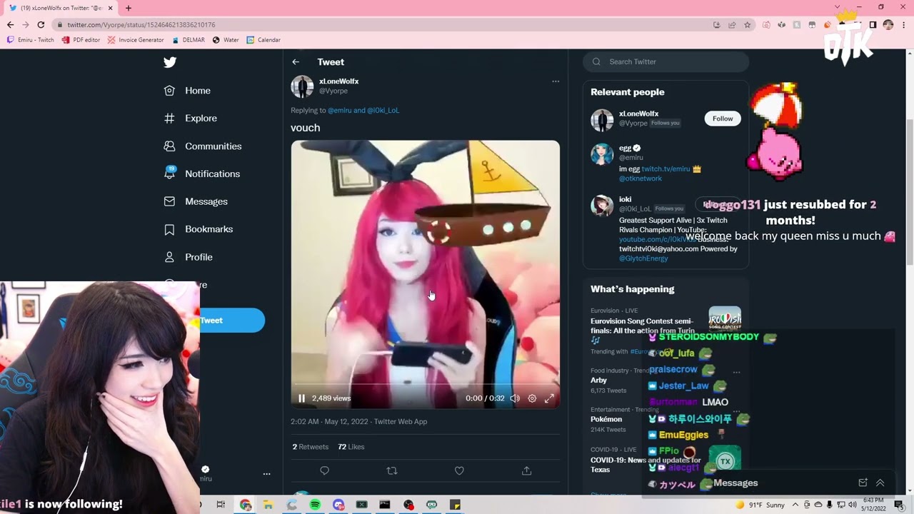 Emiru Cringes At Her Old Sponsored Video...