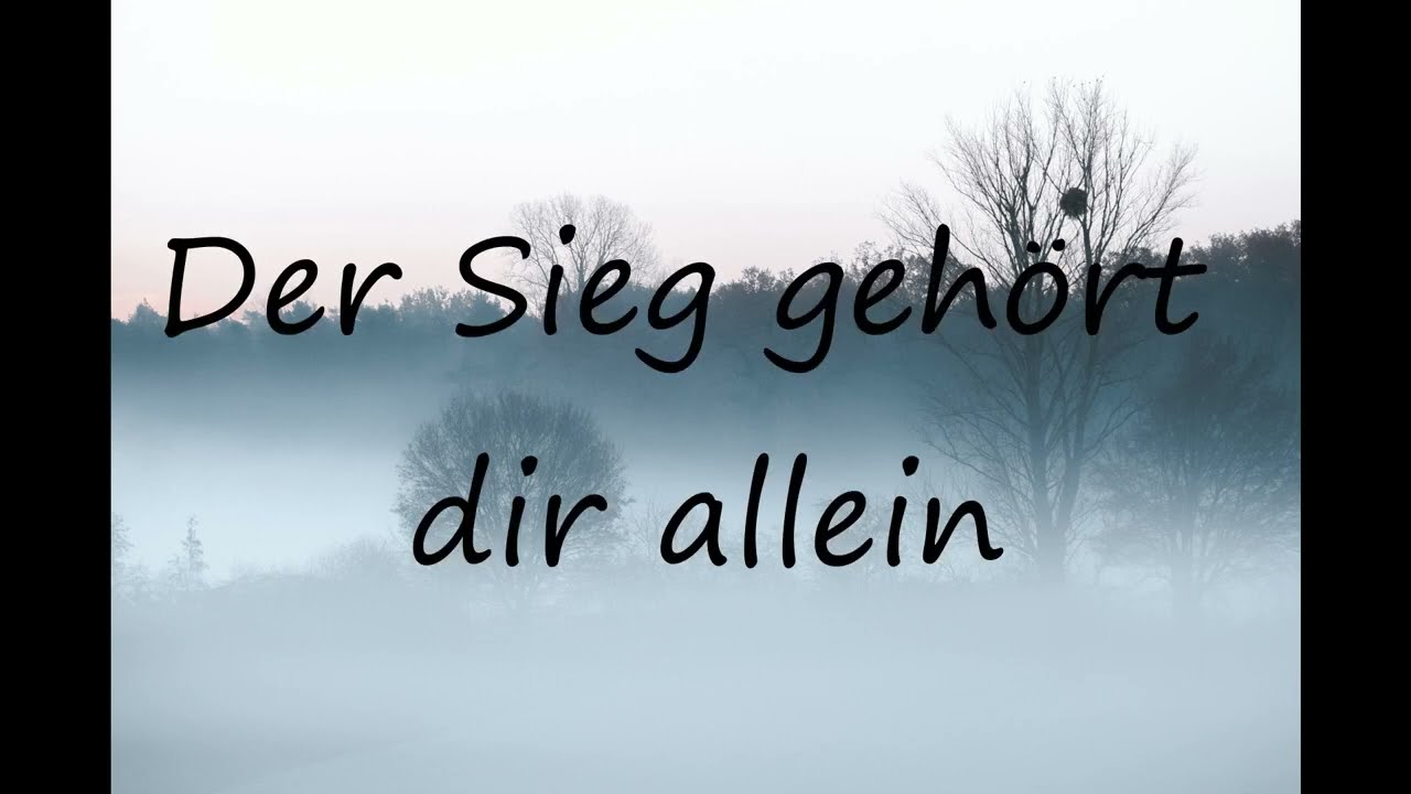 Lyric Session I Der Sieg gehört dir allein 2021 I Benjamin Brecht I Phil Wickham-Urban Live Cover