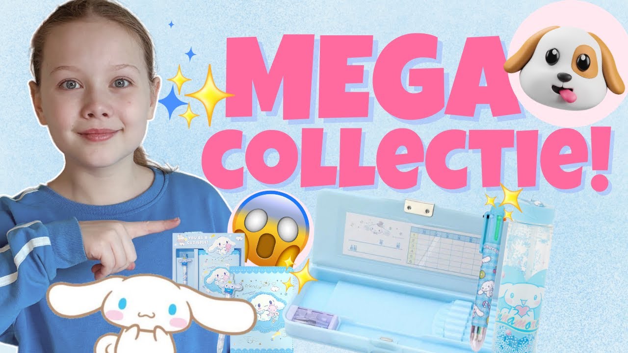 MEGA CINNAMOROLL COLLECTIE & UNBOXING 2025! 🐶 ✨ - IK BEN HET