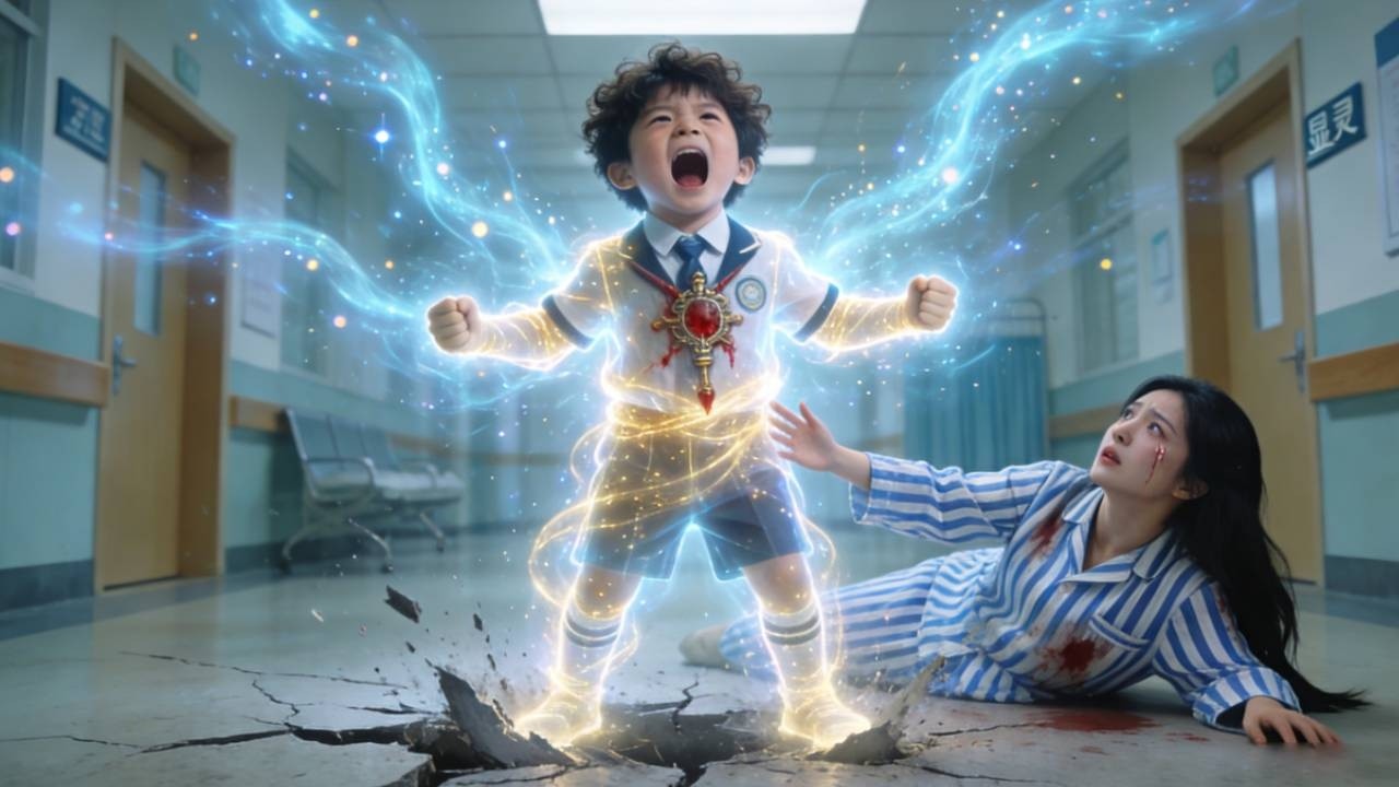 她被囚精神病院五年生子，只為護住血如意！誰料孩子竟是天命載體，一眼啟動反噬 【全集】