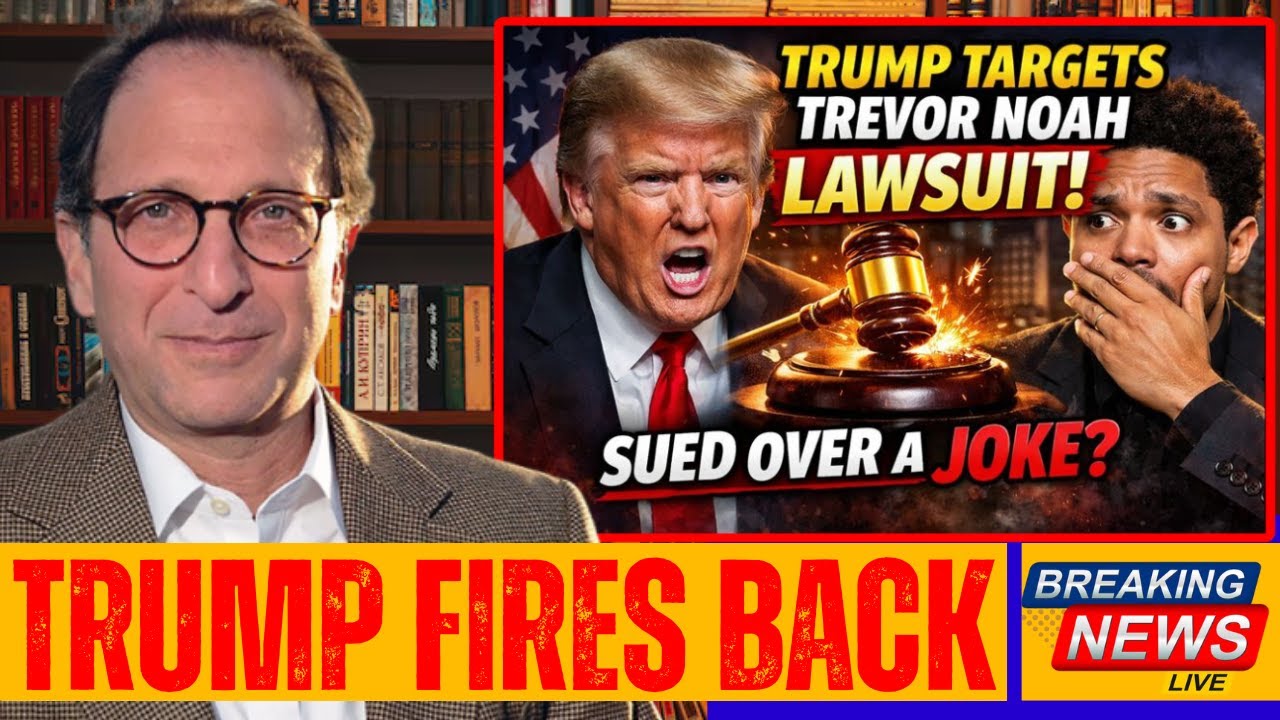 Just Now: Trump Targets Trevor Noah Over Epstein Joke: — A Lawsuit Threat That May Backfire