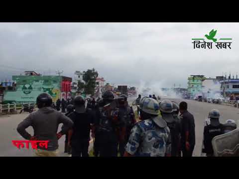 धनगढीको ६ लेन सडकमा पानीको निकासका लागि बनाइएका अधिकांश कल्भर्ट बन्द