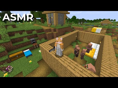 ASMR Jugando Minecraft Survival ♥️