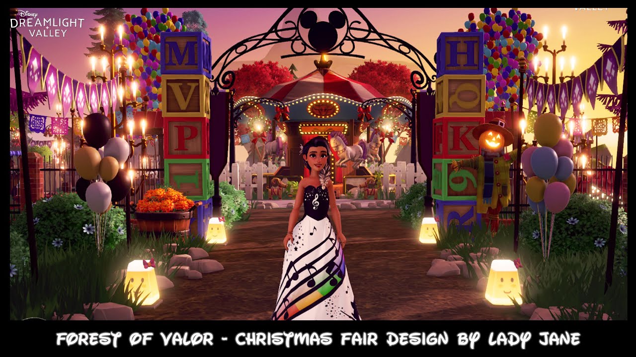 Disney Dreamlight Valley Lady Jane's Christmas Fair! YouTube