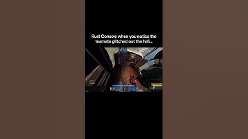 Rust Console when you notice the teamate glitched out the heli…#shorts #rust #rustconsole