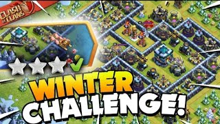 EASY 3 STAR ⭐⭐⭐ EPIC WINTER CHALLENGE (clash of clans)