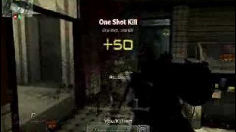 MW2 Quick/Scope Cactus (+some throwing knife kills)