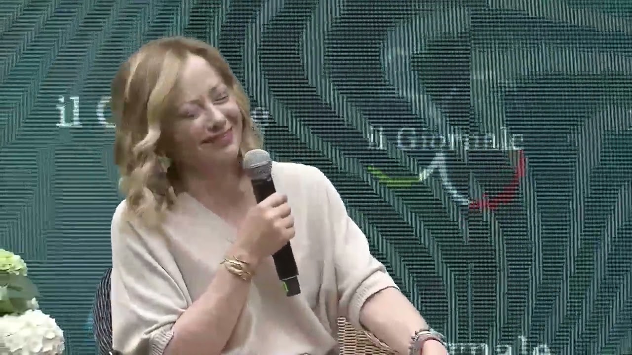 50 anni de Il Giornale: adesso live Giorgia Meloni in diretta da Milano