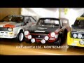 Rally Model Cars - Die Cast Collection 1:18 1/18(Lancia,Subaru,Abarth,Audi,Peugeot...)
