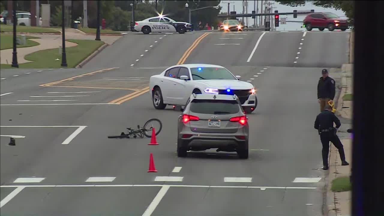 Cyclist hit, killed by car near UCO campus - YouTube