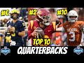 These are the top 10 qbs in the 2024 nfl draft