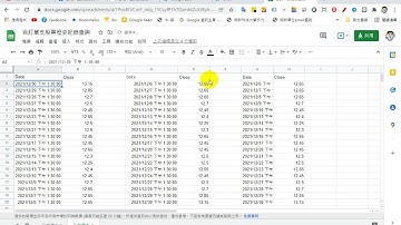 【Google教學】如何使用試算表做到自訂單支股票歷史記錄查詢