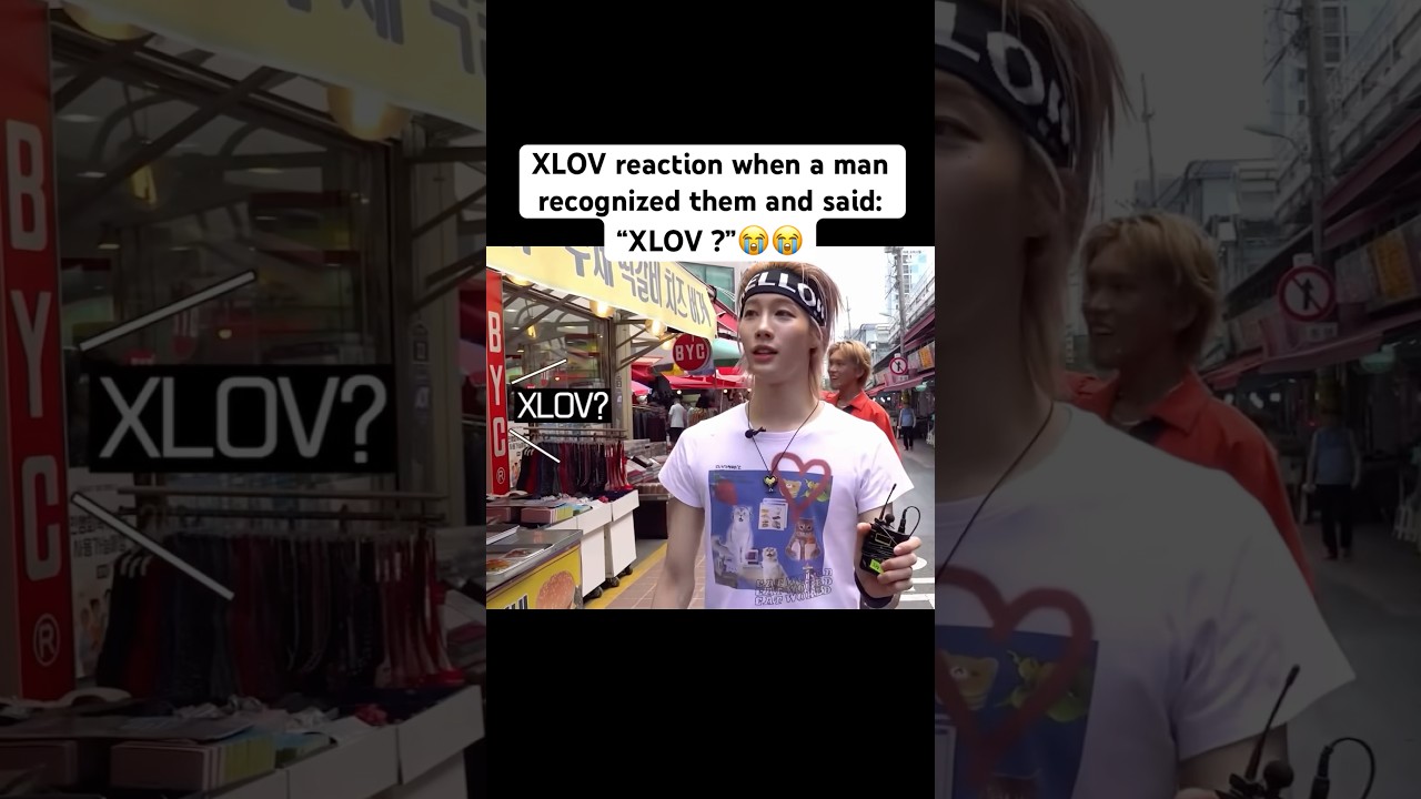 Rui &Hyun reaction when a man recognised them said ’XLOV?’😭😭 