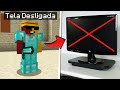 jogando minecraft com a tela desligada e meus amigos me ajudam (impossível)