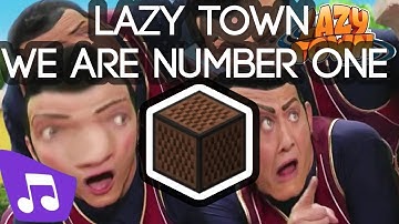 Lazy Town | We are Number One in Minecraft Noteblocks