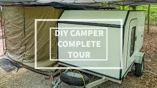 Full Tour of my DIY Camper Trailer